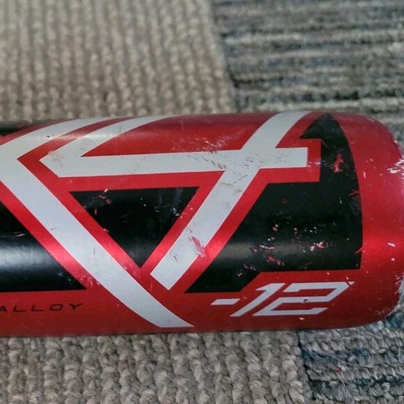 Rawlings RX4 Red Tball Bat 24” Drop Weight -12 Barrel 2 1/4 Baseball TBX 412 USA - Picture 8 of 10